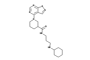 N-[3-(cyclohexylamino)propyl]-1-isoxazolo[5,4-d]pyrimidin-4-yl-nipecotamide