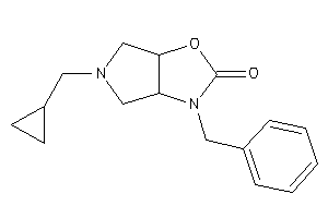 3-benzyl-5-(cyclopropylmethyl)-3a,4,6,6a-tetrahydropyrrolo[3,4-d]oxazol-2-one