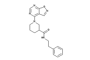 Image of 1-isoxazolo[5,4-d]pyrimidin-4-yl-N-phenethyl-nipecotamide