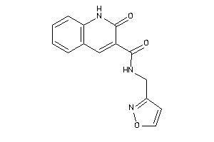 N-(isoxazol-3-ylmethyl)-2-keto-1H-quinoline-3-carboxamide