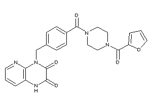 4-[4-[4-(2-furoyl)piperazine-1-carbonyl]benzyl]-1H-pyrido[2,3-b]pyrazine-2,3-quinone