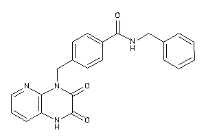 Image of N-benzyl-4-[(2,3-diketo-1H-pyrido[2,3-b]pyrazin-4-yl)methyl]benzamide