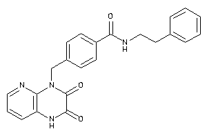 4-[(2,3-diketo-1H-pyrido[2,3-b]pyrazin-4-yl)methyl]-N-phenethyl-benzamide
