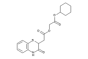 2-[2-(3-keto-4H-1,4-benzothiazin-2-yl)acetyl]oxyacetic Acid Cyclohexyl Ester