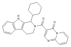 3-(1-cyclohexyl-1,3,4,9-tetrahydro-$b-carboline-2-carbonyl)pyrido[1,2-a]pyrimidin-4-one