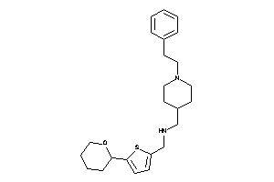 (1-phenethyl-4-piperidyl)methyl-[(5-tetrahydropyran-2-yl-2-thienyl)methyl]amine