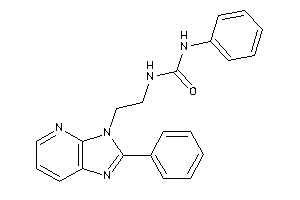 1-phenyl-3-[2-(2-phenylimidazo[4,5-b]pyridin-3-yl)ethyl]urea