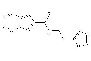 N-[2-(2-furyl)ethyl]pyrazolo[1,5-a]pyridine-2-carboxamide