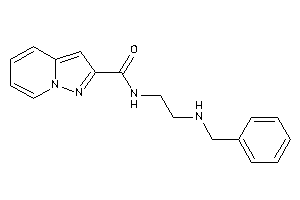 N-[2-(benzylamino)ethyl]pyrazolo[1,5-a]pyridine-2-carboxamide