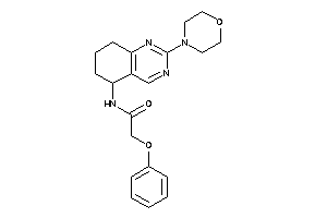 N-(2-morpholino-5,6,7,8-tetrahydroquinazolin-5-yl)-2-phenoxy-acetamide