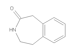Image of 1,3,4,5-tetrahydro-3-benzazepin-2-one