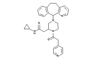 N-cyclopropyl-2-[1-[2-(4-pyridyl)acetyl]-4-BLAHyl-piperazin-2-yl]acetamide