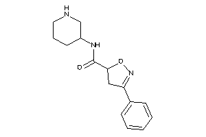 3-phenyl-N-(3-piperidyl)-2-isoxazoline-5-carboxamide