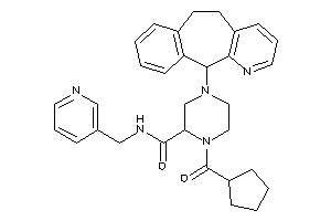 Image of 1-(cyclopentanecarbonyl)-N-(3-pyridylmethyl)-4-BLAHyl-piperazine-2-carboxamide