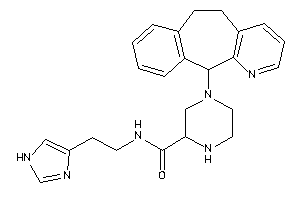 N-[2-(1H-imidazol-4-yl)ethyl]-4-BLAHyl-piperazine-2-carboxamide