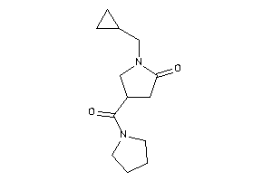 1-(cyclopropylmethyl)-4-(pyrrolidine-1-carbonyl)-2-pyrrolidone