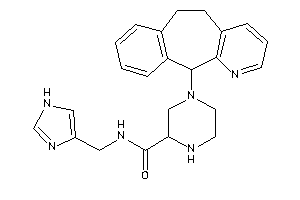 N-(1H-imidazol-4-ylmethyl)-4-BLAHyl-piperazine-2-carboxamide