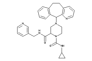 Image of N-cyclopropyl-N'-(3-pyridylmethyl)-4-BLAHyl-piperazine-1,2-dicarboxamide