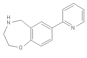7-(2-pyridyl)-2,3,4,5-tetrahydro-1,4-benzoxazepine
