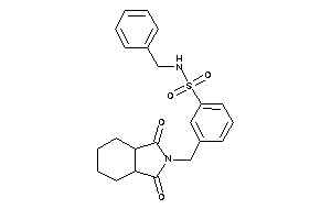 N-benzyl-3-[(1,3-diketo-3a,4,5,6,7,7a-hexahydroisoindol-2-yl)methyl]benzenesulfonamide