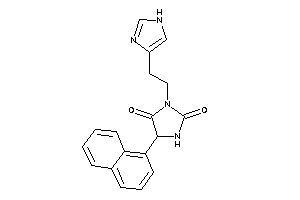 3-[2-(1H-imidazol-4-yl)ethyl]-5-(1-naphthyl)hydantoin