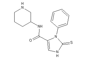 3-phenyl-N-(3-piperidyl)-2-thioxo-4-imidazoline-4-carboxamide