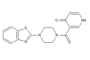 3-[4-(1,3-benzothiazol-2-yl)piperazine-1-carbonyl]-4-pyridone