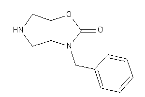 3-benzyl-4,5,6,6a-tetrahydro-3aH-pyrrolo[3,4-d]oxazol-2-one