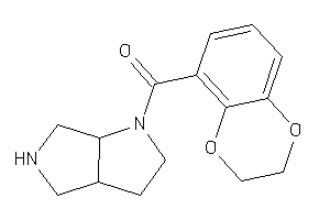 3,3a,4,5,6,6a-hexahydro-2H-pyrrolo[2,3-c]pyrrol-1-yl(2,3-dihydro-1,4-benzodioxin-5-yl)methanone