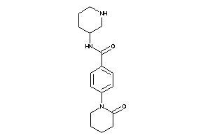 4-(2-ketopiperidino)-N-(3-piperidyl)benzamide