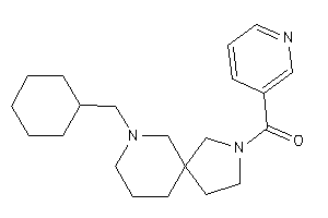 Image of [7-(cyclohexylmethyl)-3,7-diazaspiro[4.5]decan-3-yl]-(3-pyridyl)methanone