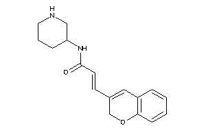 3-(2H-chromen-3-yl)-N-(3-piperidyl)acrylamide