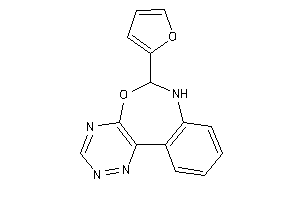 6-(2-furyl)-6,7-dihydro-[1,2,4]triazino[5,6-d][3,1]benzoxazepine