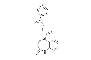 Isonicotin [2-keto-2-(4-keto-3,5-dihydro-2H-1,5-benzodiazepin-1-yl)ethyl] Ester