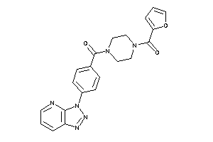 [4-(2-furoyl)piperazino]-[4-(triazolo[4,5-b]pyridin-3-yl)phenyl]methanone
