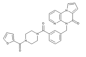 [3-[4-(2-furoyl)piperazine-1-carbonyl]benzyl]BLAHone