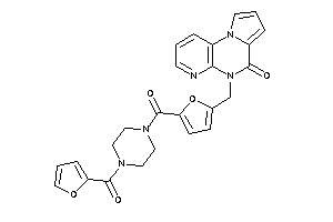 [5-[4-(2-furoyl)piperazine-1-carbonyl]-2-furyl]methylBLAHone