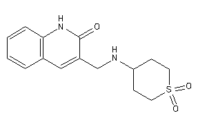 3-[[(1,1-diketothian-4-yl)amino]methyl]carbostyril