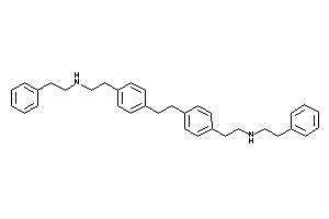 Phenethyl-[2-[4-[2-[4-[2-(phenethylamino)ethyl]phenyl]ethyl]phenyl]ethyl]amine