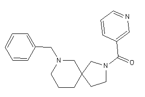 (7-benzyl-3,7-diazaspiro[4.5]decan-3-yl)-(3-pyridyl)methanone