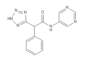 2-phenyl-N-(5-pyrimidyl)-2-(2H-tetrazol-5-yl)acetamide