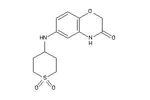 6-[(1,1-diketothian-4-yl)amino]-4H-1,4-benzoxazin-3-one