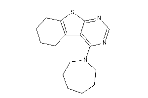 Image of 4-(azepan-1-yl)-5,6,7,8-tetrahydrobenzothiopheno[2,3-d]pyrimidine