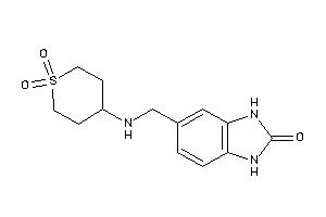 5-[[(1,1-diketothian-4-yl)amino]methyl]-1,3-dihydrobenzimidazol-2-one