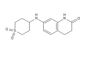 7-[(1,1-diketothian-4-yl)amino]-3,4-dihydrocarbostyril