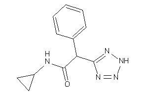 N-cyclopropyl-2-phenyl-2-(2H-tetrazol-5-yl)acetamide