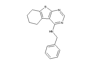 Benzyl(5,6,7,8-tetrahydrobenzothiopheno[2,3-d]pyrimidin-4-yl)amine