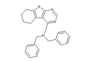 Dibenzyl(5,6,7,8-tetrahydrobenzothiopheno[2,3-d]pyrimidin-4-yl)amine