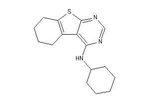 Cyclohexyl(5,6,7,8-tetrahydrobenzothiopheno[2,3-d]pyrimidin-4-yl)amine