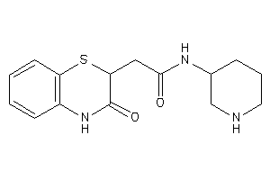 2-(3-keto-4H-1,4-benzothiazin-2-yl)-N-(3-piperidyl)acetamide